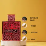 Rayhaan Crimson - Perfume con aroma distintivo y duradero | 100 ML